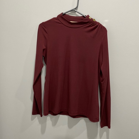 Burgundy Blouse in Size US M - Picture 1 of 7